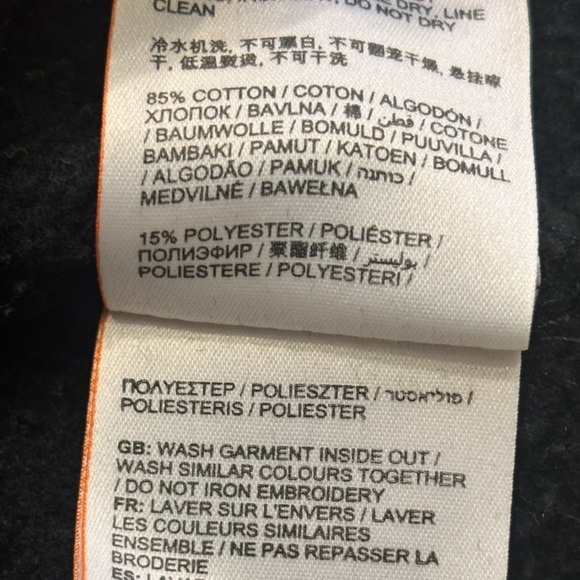 Superdry Los Angeles  “Alice” Black Crewneck Sweatshirt, cozy cotton blend 🖤 - Picture 8 of 10